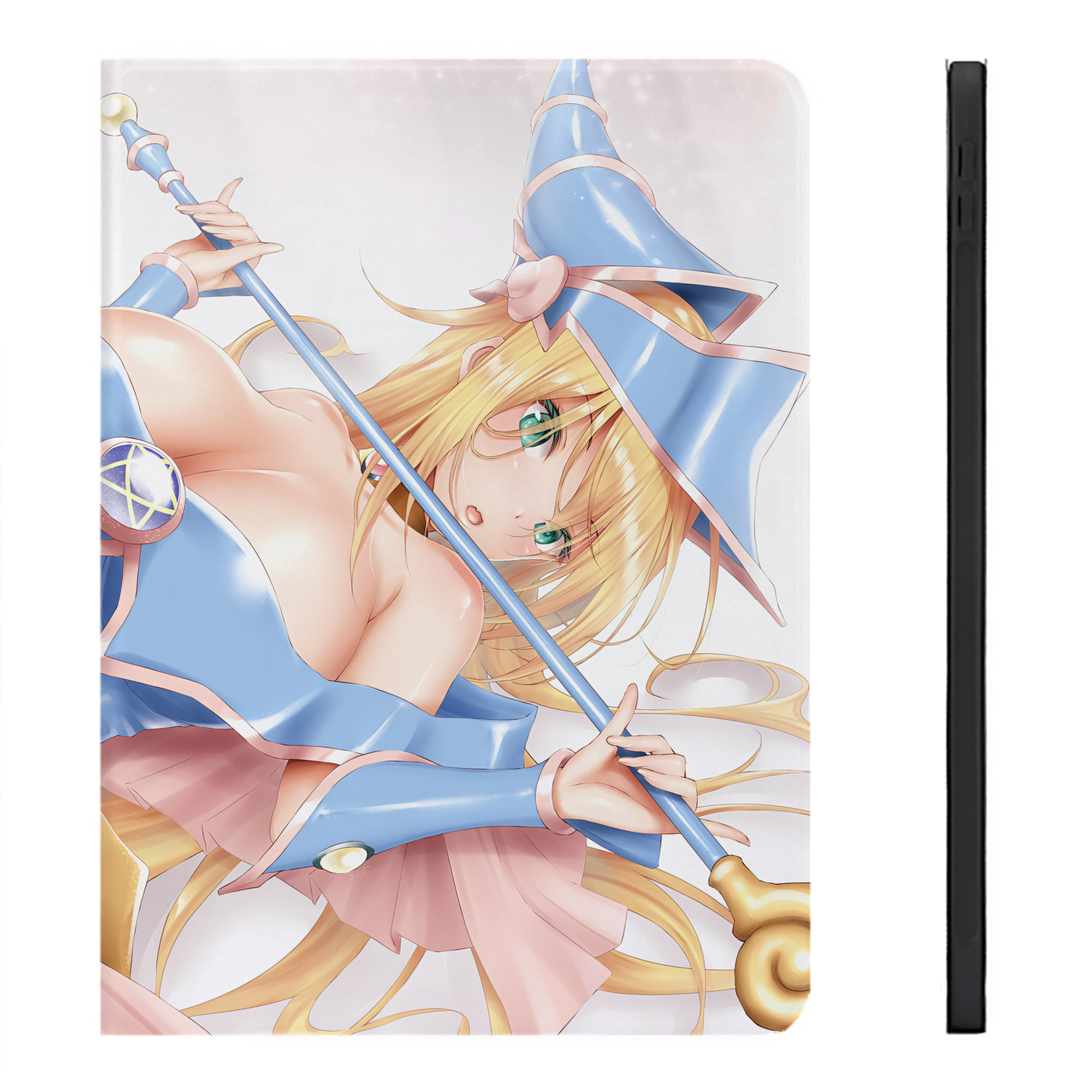 （画像用） 遊☆戯☆王 Yu-Gi-Oh! IPadケース ペンホルダー付き ブックスタイルデザイン